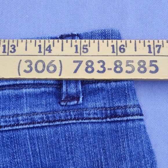 Parasuco 2016 jeans women's size 32 /31 denim blue colour western bootcut denim - Picture 10 of 14